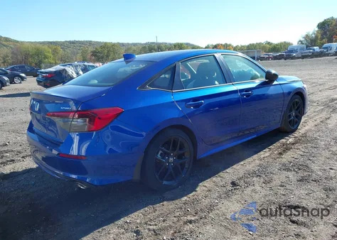 2024 Honda Civic Sport из США, поврежденный, VIN 2HGFE2F58RH504929